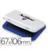 Tampon artline nº1 azul 67x106 mm